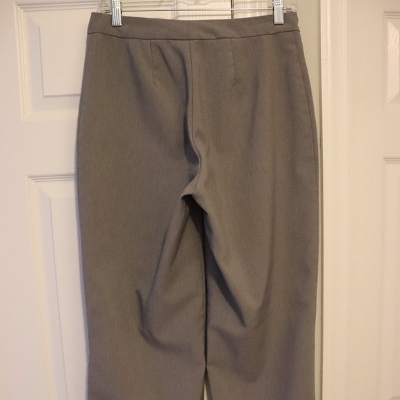 High-Waisted Grey Slacks - Picture 5 of 5